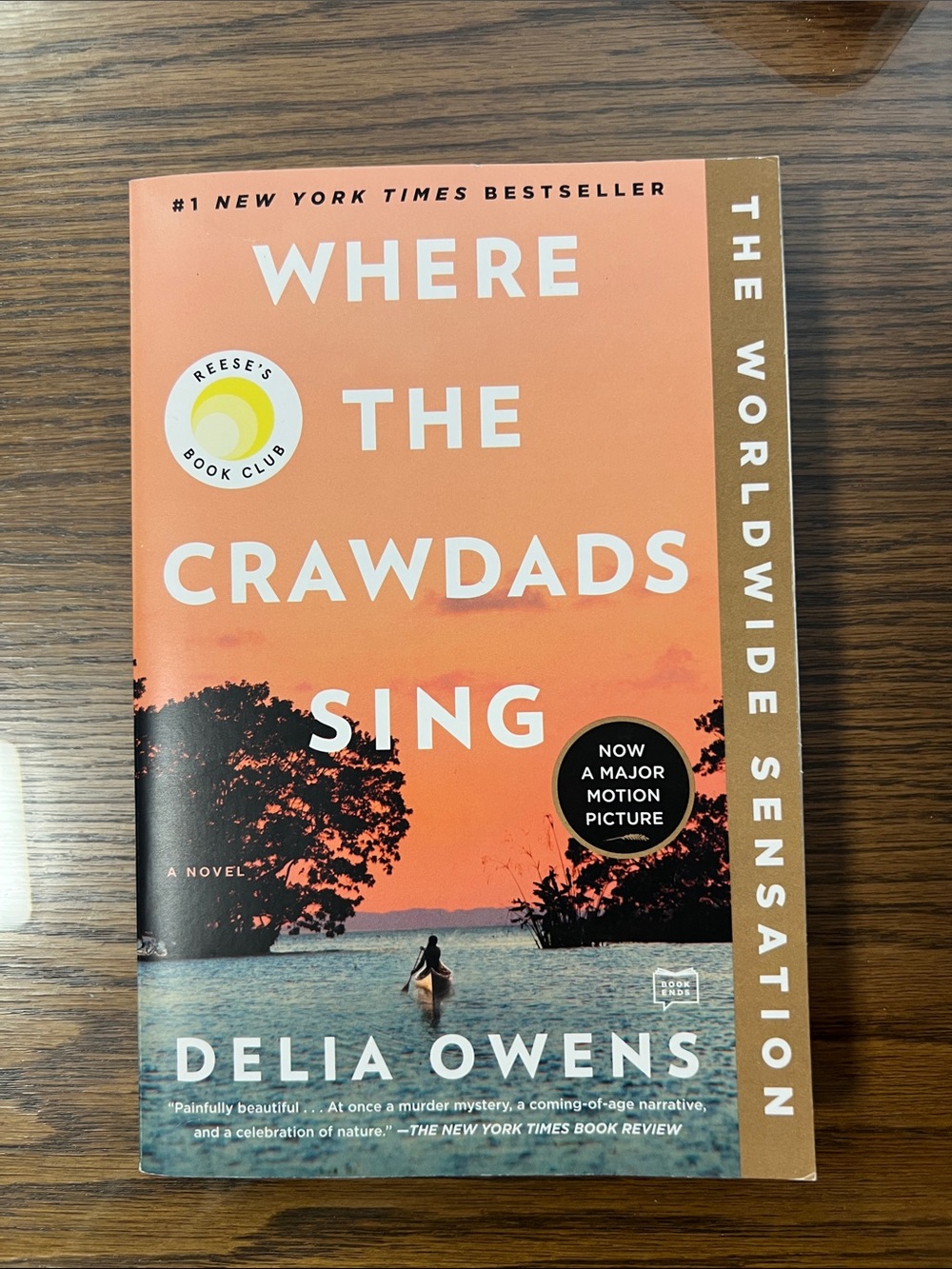 Where the Crawdads Sing by Delia Owens - Coral Cover